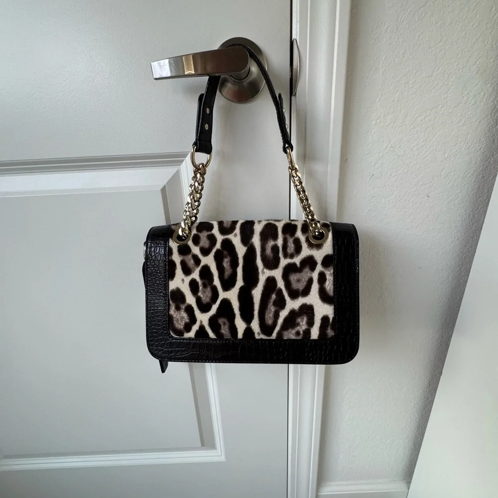 Jimmy Choo Pony Hair Shoulder Bag